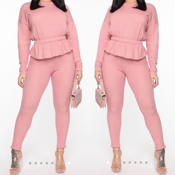 Fashion Nova Pants - Knit matching set